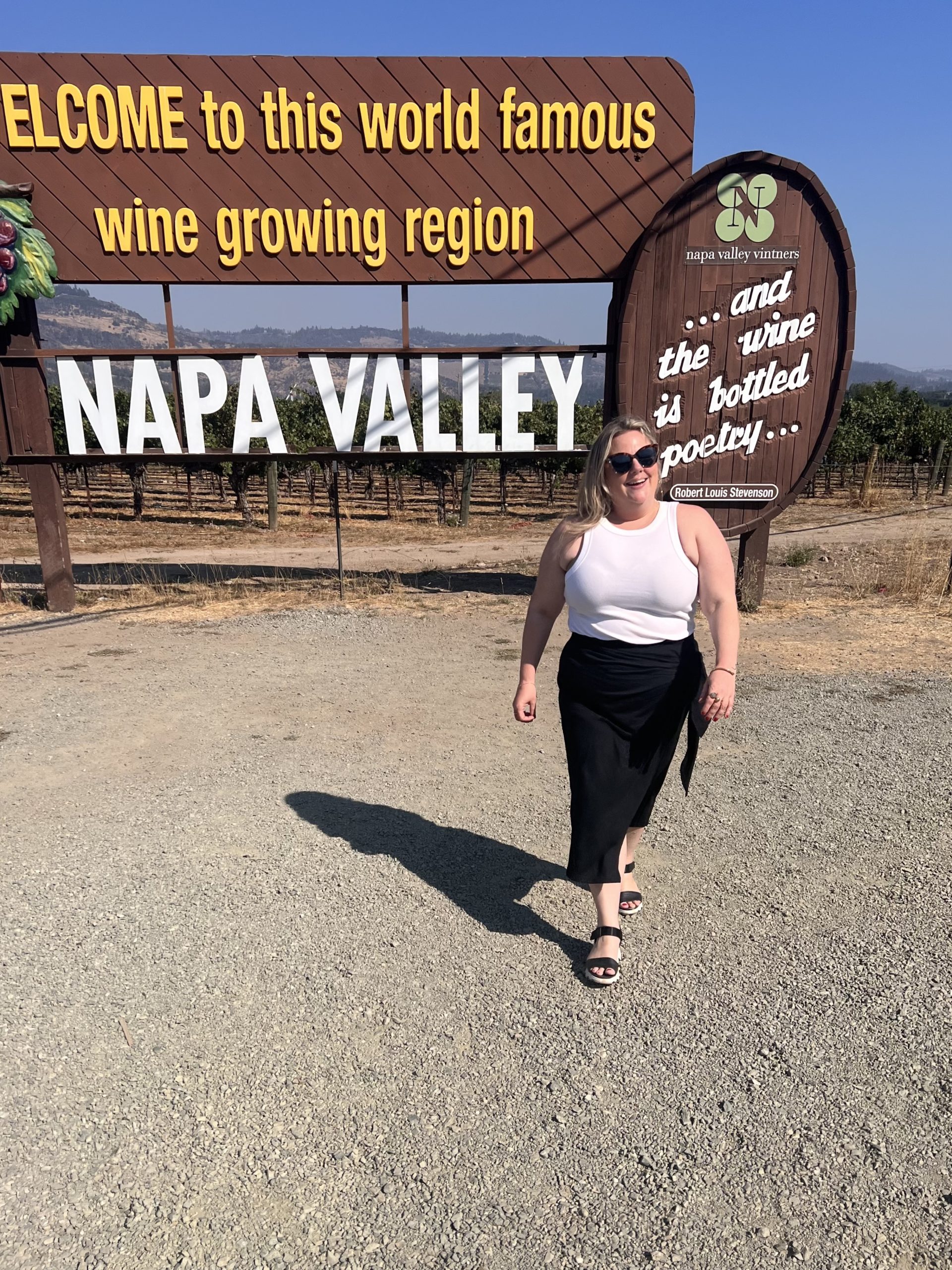 Sarah Sweeney in Napa